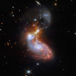 De dans van samengevoegde sterrenstelsels vastgelegd in de nieuwe afbeelding van de Webb-telescoop