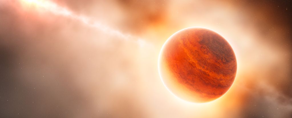 Een gasreus exoplaneet die twee keer zo zwaar is als de aarde is ontdekt: ScienceAlert