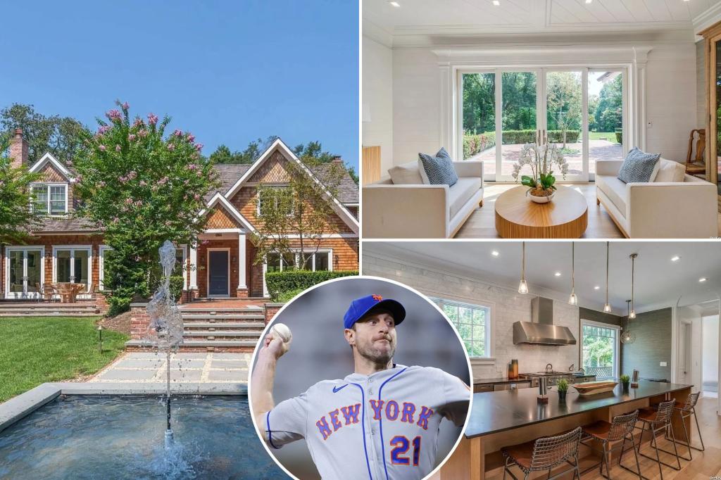 Max Scherzer van Mets koopt stijlvol huis op Long Island ter waarde van $ 5,4 miljoen
