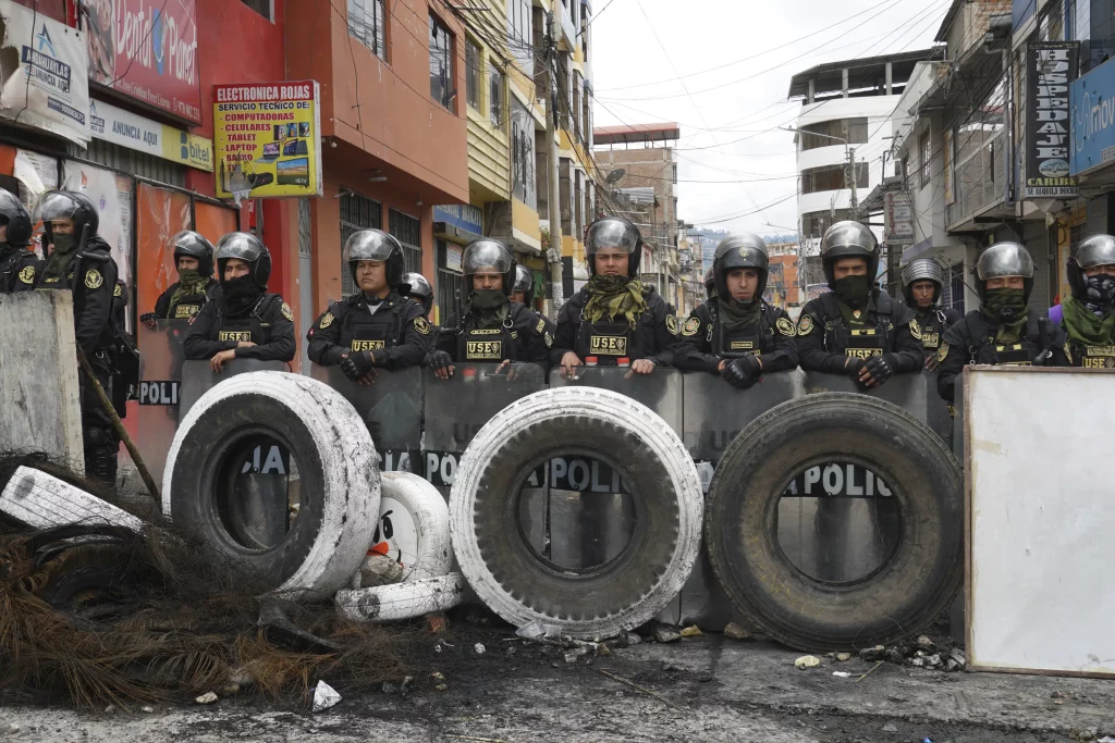 Woede op het platteland voedt protesten tegen de regering van Peru